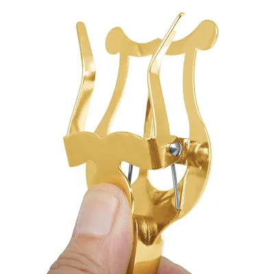 Marching Music Clip Trumpet Music Stand Clamp-on Holder Clip Trumpet Sheet Music Clip for Musical