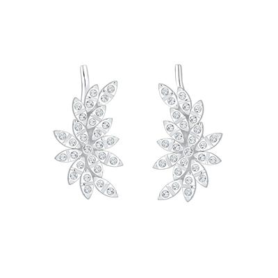 Elli PREMIUM Earcuff Kristalle 925 Silber OneSize Damen Image