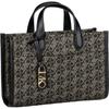 Michael Kors Handtasche Gigi Small EW MK SIG Black/Gold Schwarz Damen