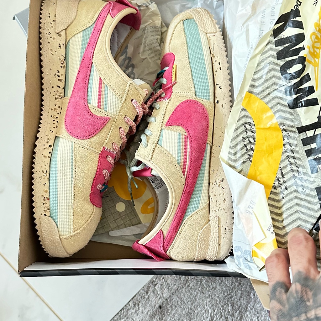 Nike Shoes | Union X Nike Cortez Collab | Color: Cream/Tan | Size: 11.5