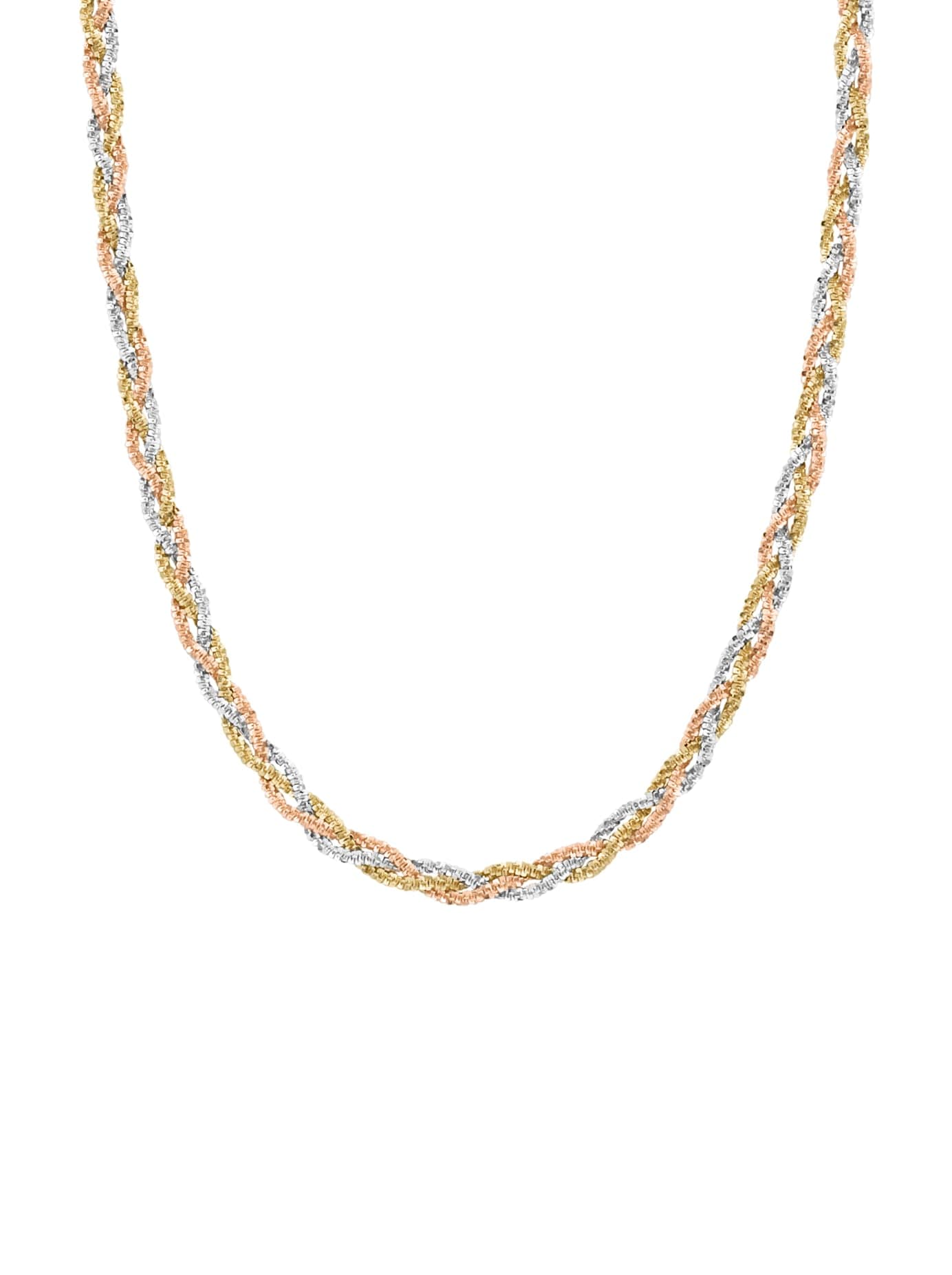 Collier LADY, silber (silber 925), Halsketten, Damen, N-Groesse, Silber 925 (Sterlingsilber), L: 50, Collier