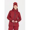 Skijacke WHISTLER "Jada", Damen, Gr. 44, rot, 94% Polyester, 6% Elasthan, unifarben, casual, normal, ohne Ausschnitt, Langarm, Jacken, mit 15.000 mm Wassersäule