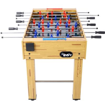 54" Hurricane Foosball Table with Analog Scoring and Free Accessories