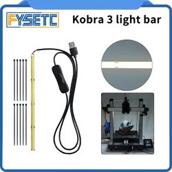 Lumière pour Kobra 3 LED lumières bande lumière LED Kit 5V lampe d'éclairage Super lumineux pour Kobra 3
