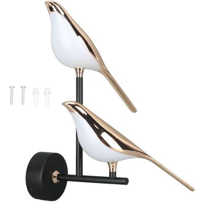 Nordic Bird Wandleuchte 4500K natürliches Licht Moderne dekorative LED-Wandleuchte für Wohnzimmer Image