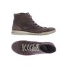 Ecco Damen Sneakers, Gr. 39, braun, Leder