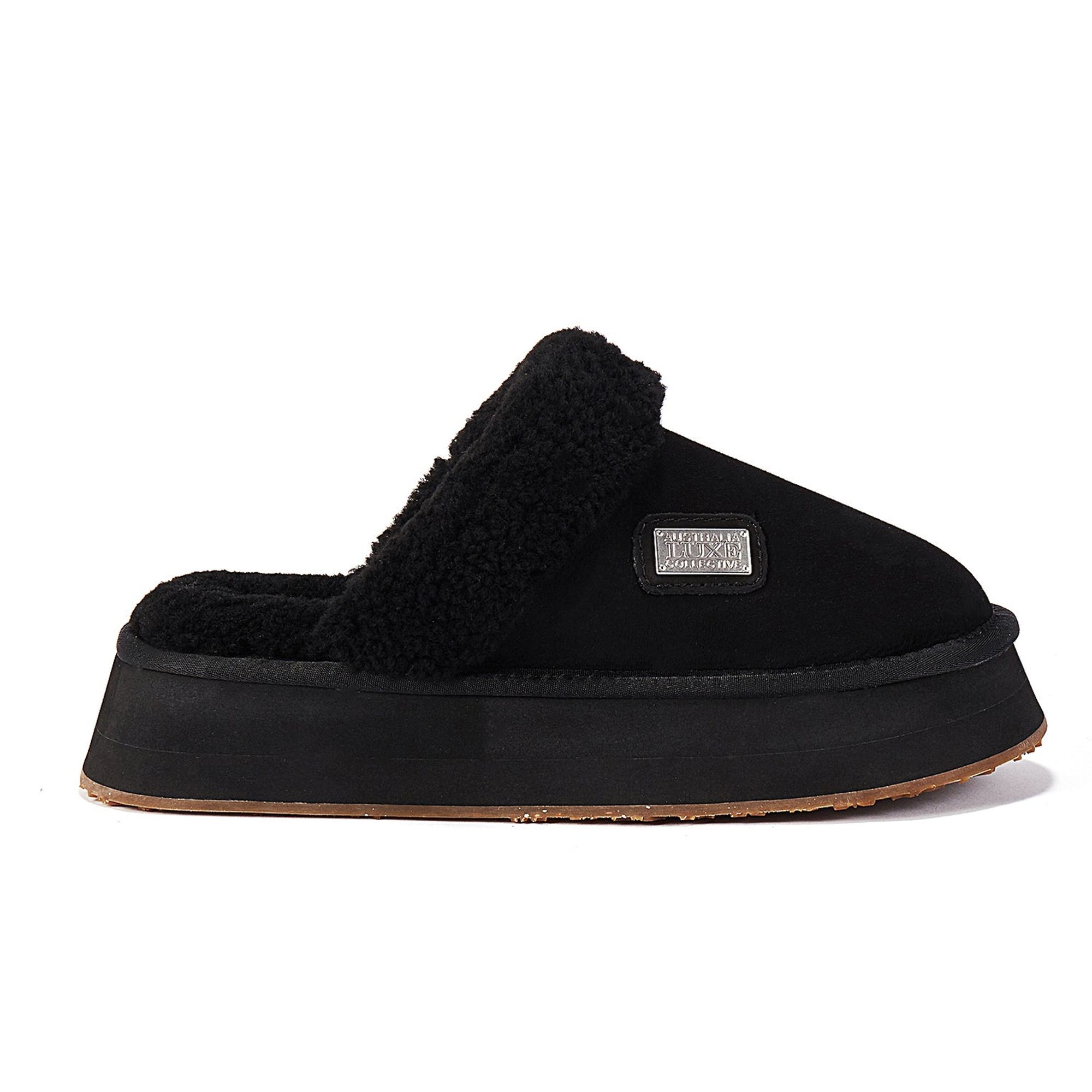 Pantolette aus Platfoam in Schwarz EU41