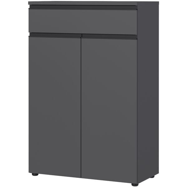 Germania-Werke Aktenschrank »Bedano« 3 OH 1 Schublade grau, 81x120x40 cm