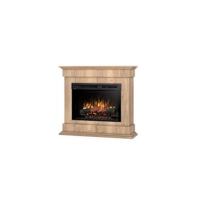 OutInFire LENOX - Chimenea LED eléctrica independiente - 26" - Roble claro - 97 x 88 x 29 Image