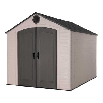 Lifetime 426.8 cu. ft. Heavy-Duty HDPE Outdoor Storage Shed 60371
