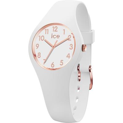 Quarzuhr ICE-WATCH "ICE glam - Extra Small - 3H", weiß, Armbanduhren, Kinder, Armbanduhr, Kinderuhr, Mädchenuhr, Silikonarmband, bis 10bar wasserd. Image