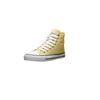 Sneaker ETHLETIC "White Cap Hi Cut", Gr. 41, gelb (watersign gelb, just weiß), Obermaterial: 100% Baumwolle; Futter: 100% Baumwolle; Decksohle: 100% Baumwolle; Sohle: 100% Naturkautschuk, Schuhe Canvassneaker Sneaker high Sneakerboots, Fairtrade...