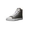 Sneaker ETHLETIC "White Cap Hi Cut", Gr. 42, grau (donkey grau, just weiß), Obermaterial: 100% Baumwolle; Futter: 100% Baumwolle; Decksohle: 100% Baumwolle; Sohle: 100% Naturkautschuk, Schuhe Canvassneaker Sneaker high Sneakerboots, Fairtrade Produkt