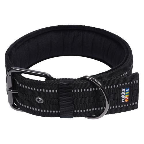 Rukka Aramid Pro Halsband L, Schwarz Hund