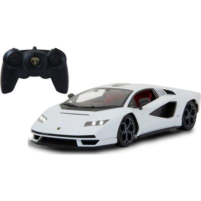 RC-Auto JAMARA "Lamborghini Countach LPI 800- 4 weiß 2,4GHz" Fernlenkfahrzeuge weiß Kinder mit LED Beleuchtung