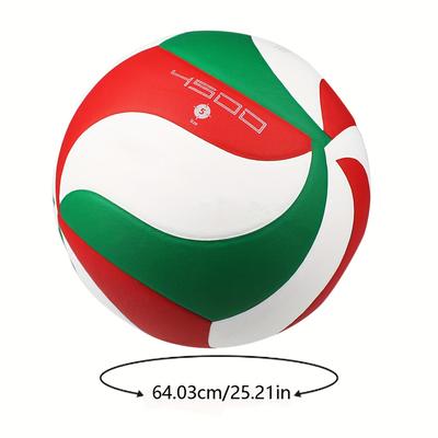 TEMU 1pc Size Volleyball, Pu Soft And Comfortable Touch Volleyball, Suitable For Competition And Training