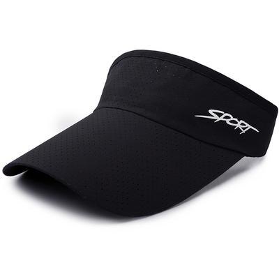 TEMU 1pc Sunshade Breathable Visor Empty With Letters Pattern For Men, Suitable For Casual Outdoor Sports