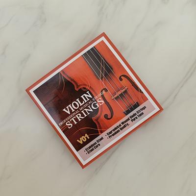 TEMU Steel Strings V01 - , Steel And Wound Strings For 4/4, 3/4, 1/2, 1/4 - G-d-a-e