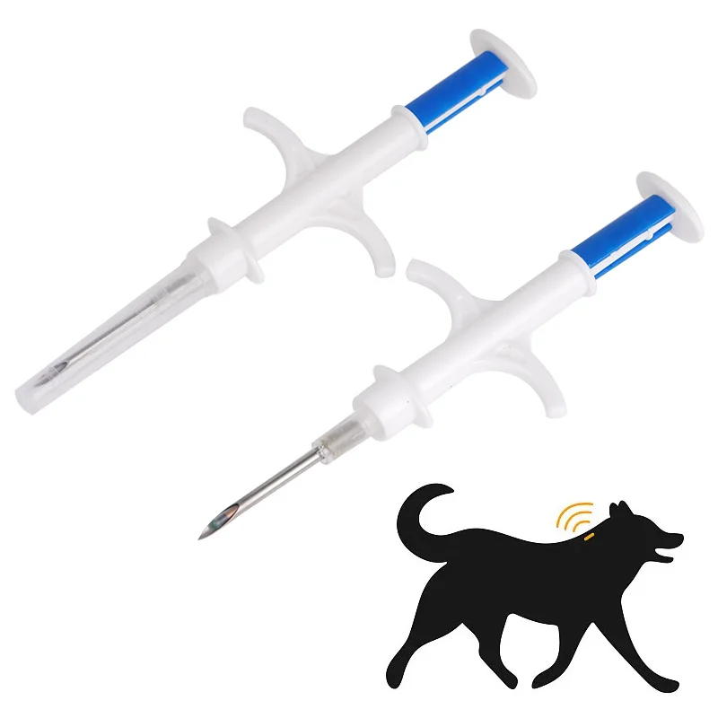 1/3/5 Stücke Tierspritze ID Implantat Haustier Chip ISO11784/85 FDX-B RFID Injektion Haustier Mikrochip für Hund Katze Identifikation Image