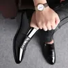 Kleid Schuhe Mann Leder lässig Business offiziellen sozialen Schuh für Männer elegante und klassische Anzug Gentleman Luxus Designer Italienisch