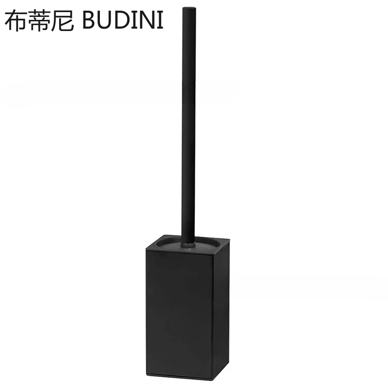 Wand-Toiletten bürste Kreative boden montierte Wand-Toiletten bürste aus Aluminium legierung 304 aus Edelstahl