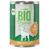 5 + 1 gratis! 6 x 400 g zooplus Bio per cani - Pollo con Riso & Carota Senza Glutine