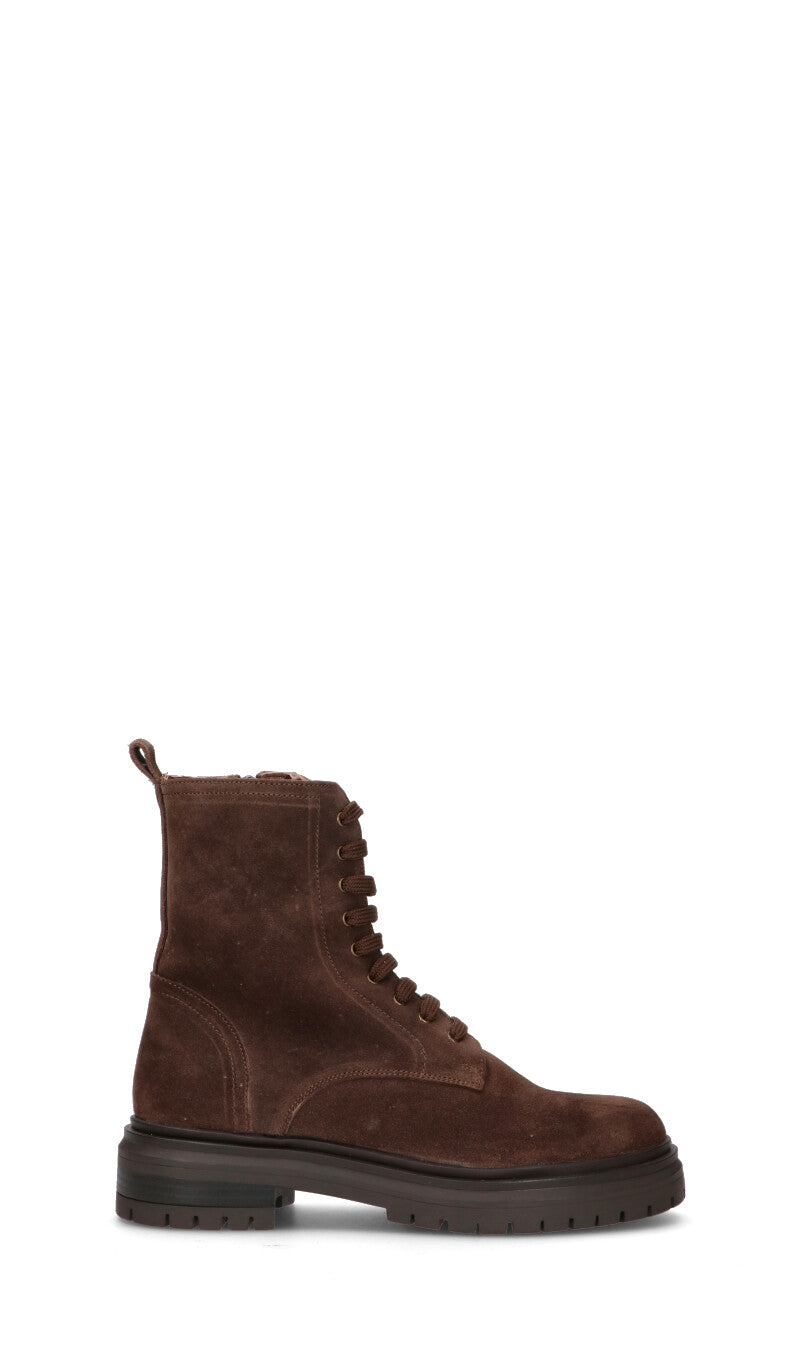 FRICKY Anfibio donna marrone in suede
