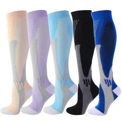 Compression Socks For Running Men Sport Socks For Marathon Cycling Football Compression Socks