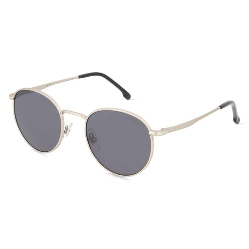 Carrera 207603 Herren-Sonnenbrille Vollrand Panto Edelstahl-Gestell, silber