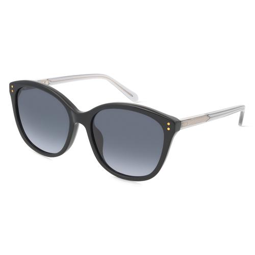 Fossil 207354 Damen-Sonnenbrille Vollrand Cateye Acetat-Gestell, schwarz