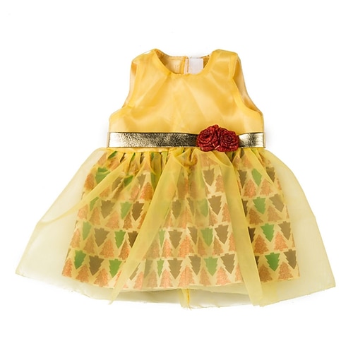 45 cm Puppenkleider und Zubehör passend für 45 cm Puppenmädchen (OHNE PUPPE) Weihnachtsgeschenk