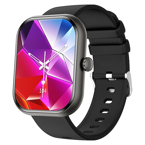 696 ZW65 Smartwatch 2.01 Zoll Smart-Armband Bluetooth Schrittzähler Anruferinnerung Schlaf-Tracker Kompatibel mit Android iOS Damen Herren Freisprechanlage Nachrichterinnerung Benutzerdefiniertes Image