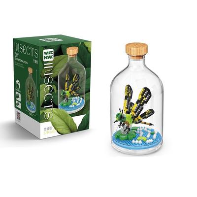 Ideas Insect Collection Building Set Relaxing Project for Insects Lovers Butterfly Dragonfly Bee Display Models Bugs Building Toys and Nature Dcor for Adults Boys Girls