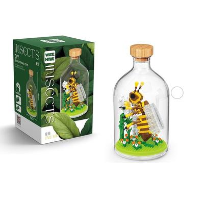 Ideas Insect Collection Building Set Relaxing Project for Insects Lovers Butterfly Dragonfly Bee Display Models Bugs Building Toys and Nature Dcor for Adults Boys Girls