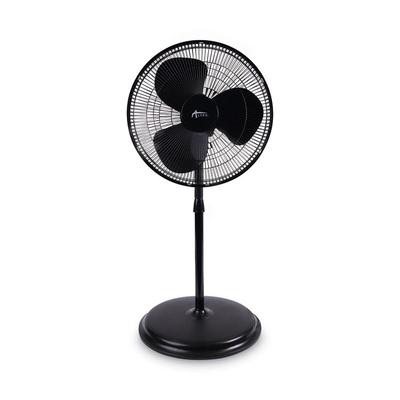 Alera 16" 3-Speed Oscillating Pedestal Stand Fan, Metal, Plastic, Black (ALEFANP16B) Each Alera® Air Cooling Equipment