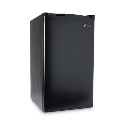 Alera 3.2 Cu. Ft. Refrigerator with Chiller Compartment, Black (ALERF333B) Each Alera® Refrigerators