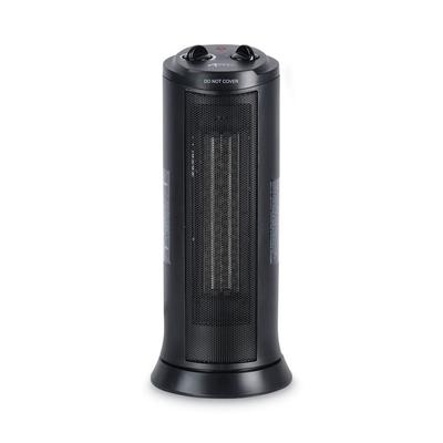 Alera Mini Tower Ceramic Heater, 1,500 W, 7.37 x 7.37 x 17.37, Black (ALEHECT17) Each Alera® Heaters