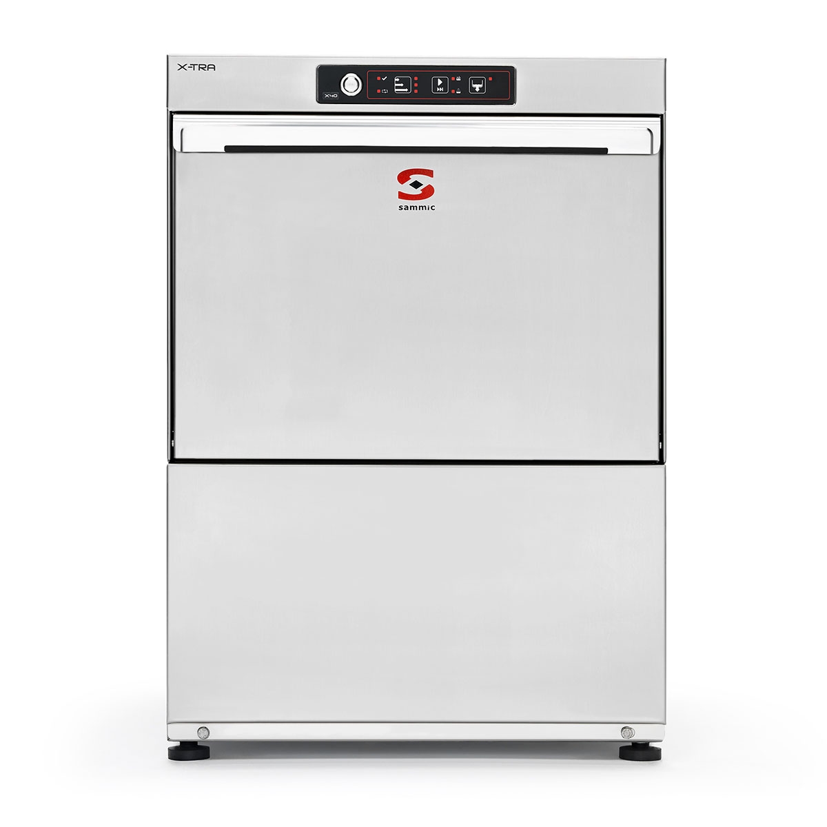 SAMMIC X-40 Profi-Geschirrspüler mit bis zu 40 Körben/Stunde mit 400x400 mm Korb und 240 mm Nutzhöhe. Image