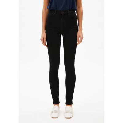 INGAA - Frauen Skinny Fit Jeans - schwarz (Größe: 26/32)