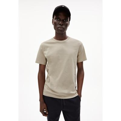 JAAMES - Männer Regular Fit T-Shirt - beige (Größe: M)