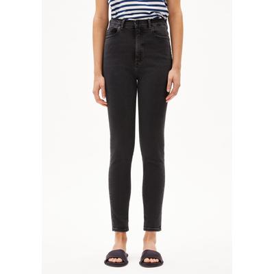 INGAA - Frauen Skinny Fit Jeans - schwarz (Größe: 26/34)