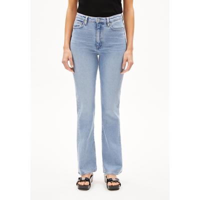 LINNAA - Frauen Slim Fit Jeans - blau (Größe: 28/34) Image