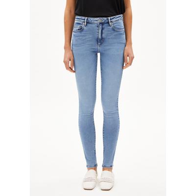 TILLAA - Frauen Skinny Fit Jeans - blau (Größe: 25/32)