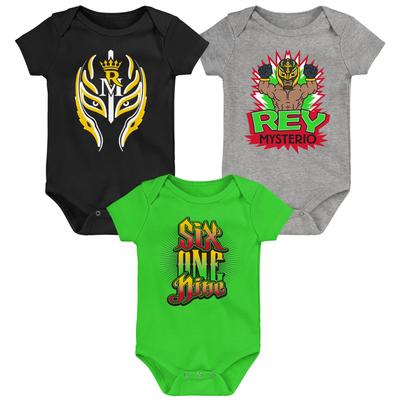 Rey Mysterio WWE 3er-Pack Bodysuits - Baby Image
