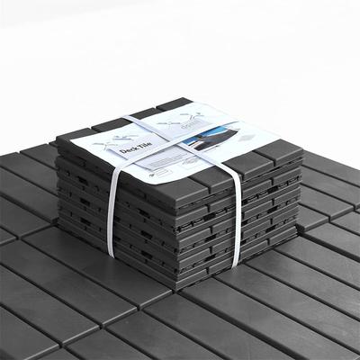 Patio Interlocking Deck Tiles, 12