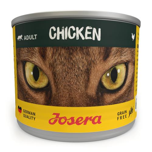 6x200g Josera Adult Huhn Katzenfutter nass