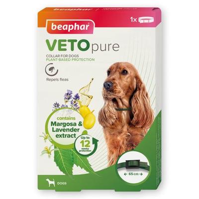 65cm VETOpure Plant-Based Protection beaphar Flea Collar for Dogs