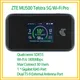 Sbloccato ZTE MU500 Telstra 5G Wi-Fi Pro WiFi 6 Hotspot mobile 5G mmWave e sub6G Router tascabile Dual Band 4G LTE Cat20 Sim Modem
