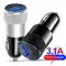 3.1A USB PD Car Charger Type C Fast Charging Car Phone Adapter For iPhone Xiaomi Huawei Car