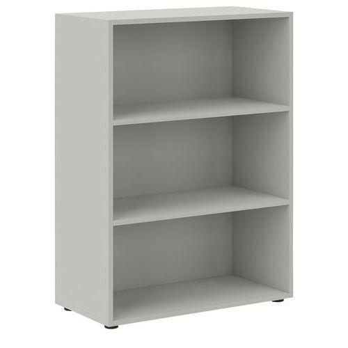 bibliothèque h.104 cm gris manutan